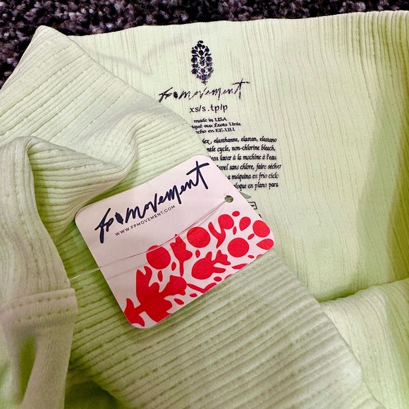 FP MOVEMENT || HighRise 7/8 Good Karma Legging in Whipped Lime - SZ XS/S ⭐️NWT⭐️ - Picture 3 of 7